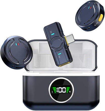 Wireless Microphone With Charging Cabin