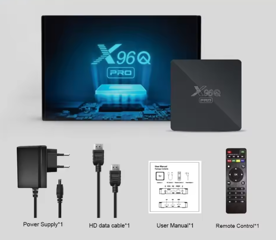 X96Q Pro Android TV Box ©