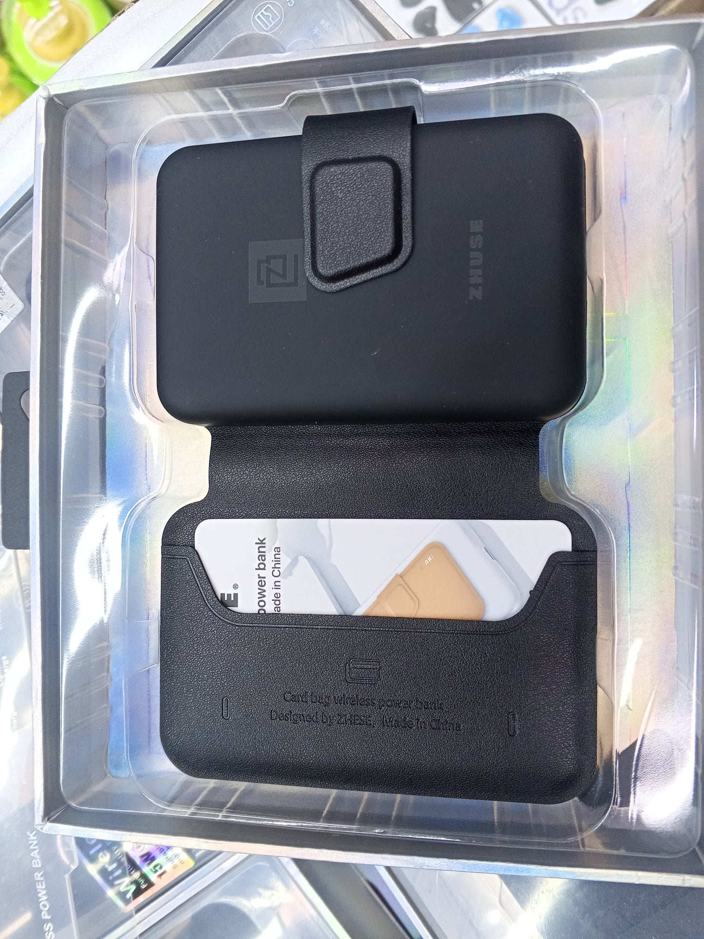 ZHUOSE - Card Bag Wireless Power Bank